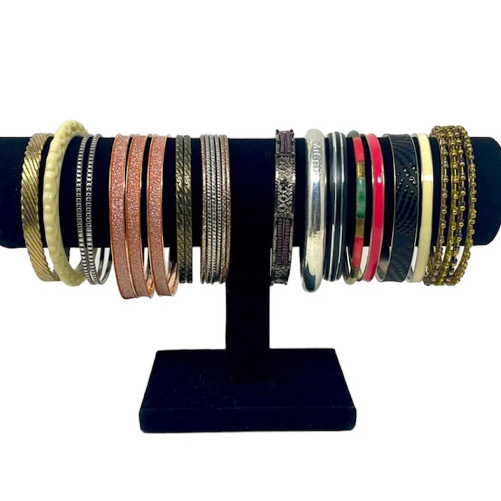 Lot of 24 Bangle Bracelets